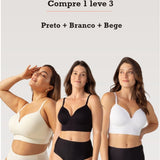 Kit 3 Sutiãs Modelador Libelle