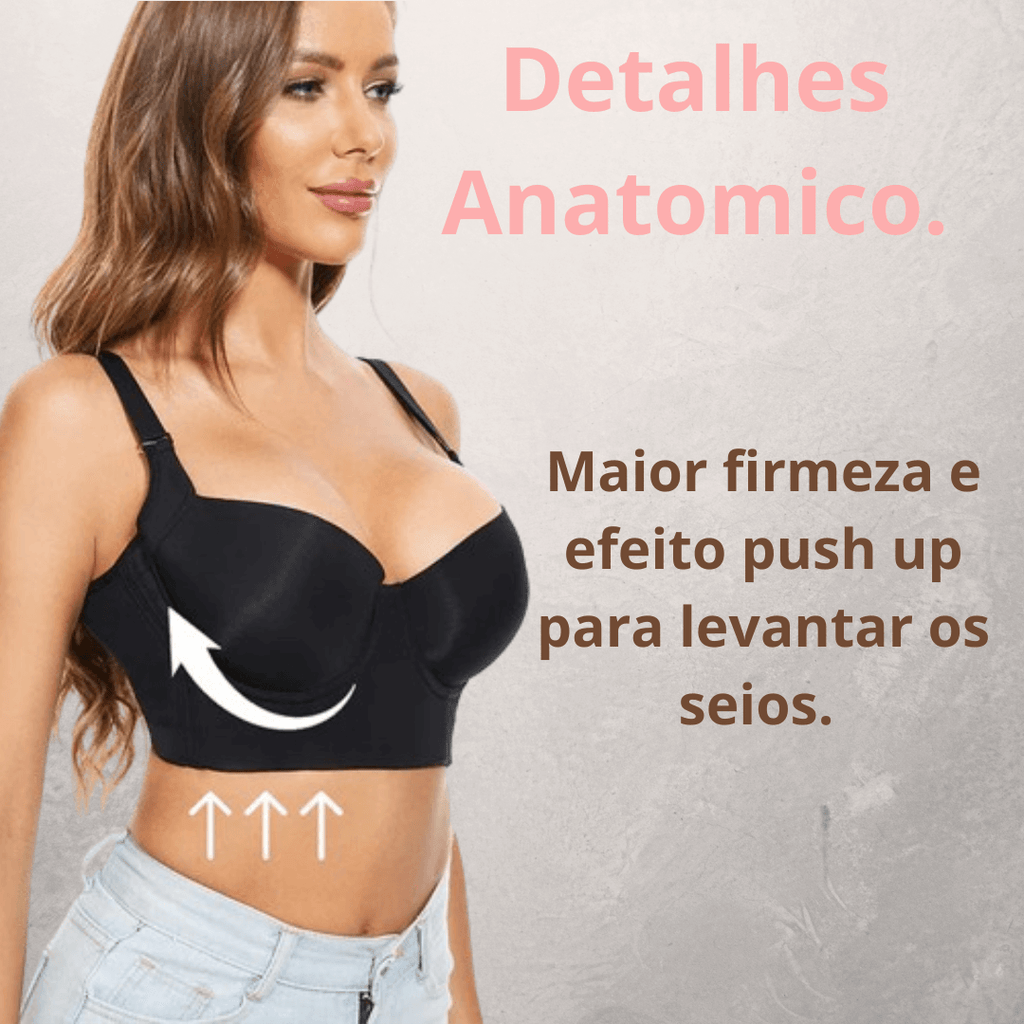 Kit 4 Sutiãs Becca Push-Up Modelador