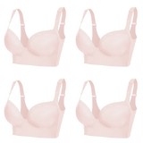 Kit 4 Sutiãs Becca Push-Up Modelador